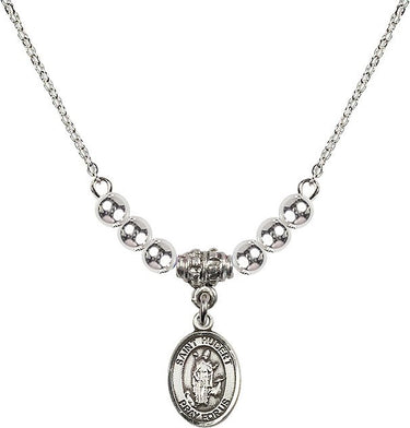 Collar de cristal de San Huberto de Lieja | 1/2 pulgada | Cuentas de 4 mm