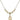 Saint Henry II Crystal Necklace | 1/2 inch | 4mm Beads   14kt Gold Filled