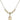 Saint Gregory the Great Crystal Necklace | 1/2 inch | 4mm Beads   14kt Gold Filled