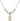 Saint Gregory the Great Crystal Necklace | 1/2 inch | 4mm Beads   14kt Gold Filled