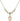 Saint Isidore of Seville Crystal Necklace | 1/2 inch | 4mm Beads   14kt Gold Filled