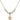Saint James the Greater Crystal Necklace | 1/2 inch | 4mm Beads   14kt Gold Filled