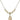 Saint Justin Crystal Necklace | 1/2 inch | 4mm Beads   14kt Gold Filled