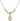 Saint John the Baptist Crystal Necklace | 1/2 inch | 4mm Beads   14kt Gold Filled