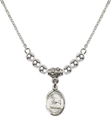 Saint Joshua Crystal Necklace | 1/2 inch | 4mm Beads | N22-9059