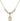Saint Kevin Crystal Necklace | 1/2 inch | 4mm Beads   14kt Gold Filled