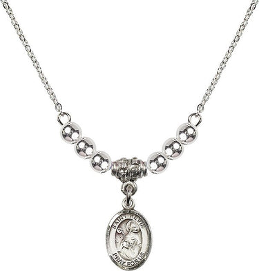 Saint Kevin Crystal Necklace | 1/2 inch | 4mm Beads | N22-9062