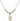 Saint Lawrence Crystal Necklace | 1/2 inch | 4mm Beads   14kt Gold Filled