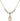 Saint Kilian Crystal Necklace | 1/2 inch | 4mm Beads   14kt Gold Filled