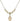 Saint Maria Faustina Crystal Necklace | 1/2 inch | 4mm Beads   14kt Gold Filled
