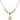 Saint Michael the Archangel Crystal Necklace | 1/2 inch | 4mm Beads   14kt Gold Filled
