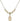 Saint Monica Crystal Necklace | 1/2 inch | 4mm Beads   14kt Gold Filled