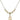 Saint Louis Crystal Necklace | 1/2 inch | 4mm Beads   14kt Gold Filled