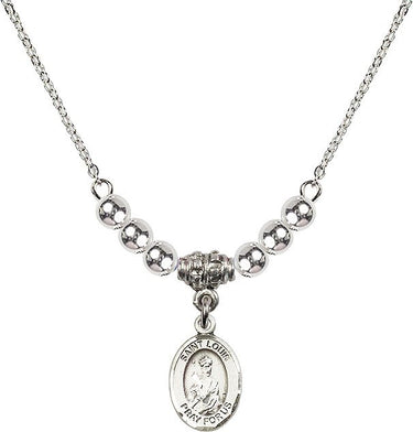 Saint Louis Crystal Necklace | 1/2 inch | 4mm Beads | N22-9081