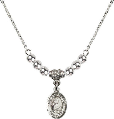 Saint Bonaventure Crystal Necklace | 1/2 inch | 4mm Beads | N22-9085