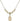 Saint Peter the Apostle Crystal Necklace | 1/2 inch | 4mm Beads   14kt Gold Filled