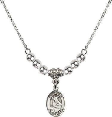 Saint Rose of Lima Crystal Necklace | 1/2 inch | 4mm Beads | N22-9095
