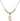 Saint Sarah Crystal Necklace | 1/2 inch | 4mm Beads   14kt Gold Filled