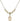 Saint Stephen the Martyr Crystal Necklace | 1/2 inch | 4mm Beads   14kt Gold Filled