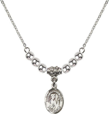 Saint Thomas More Crystal Necklace | 1/2 inch | 4mm Beads | N22-9109