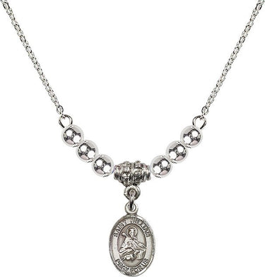 St. William of Rochester Crystal Necklace | 1/2 inch | 4mm Beads