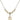 Our Lady of la Vang Crystal Necklace | 1/2 inch | 4mm Beads   14kt Gold Filled