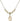 Saint Zachary Crystal Necklace | 1/2 inch | 4mm Beads   14kt Gold Filled