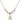 Saint Julie Billiart Crystal Necklace | 1/2 inch | 4mm Beads   14kt Gold Filled