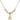 Guardian Angel Crystal Necklace | 1/2 inch | 4mm Beads   14kt Gold Filled