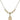 Saint Valentine of Rome Crystal Necklace | 1/2 inch | 4mm Beads   14kt Gold Filled