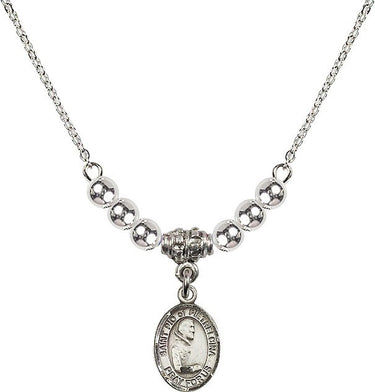 Saint Pio of Pietrelcina Crystal Necklace | 1/2 inch | 4mm Beads