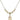 Saint Ursula Crystal Necklace | 1/2 inch | 4mm Beads   14kt Gold Filled