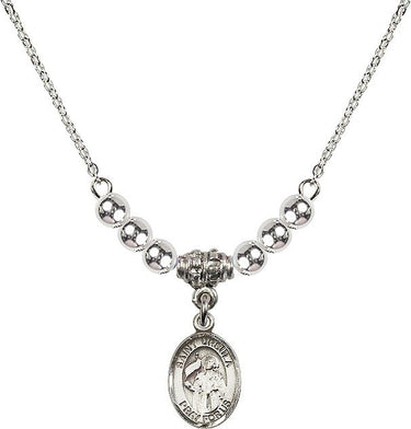 Saint Ursula Crystal Necklace | 1/2 inch | 4mm Beads | N22-9127