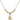 Saints Cosmas & Damian Crystal Necklace | 1/2 inch | 4mm Beads   14kt Gold Filled