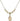 Saints Cosmas & Damian Crystal Necklace | 1/2 inch | 4mm Beads   14kt Gold Filled
