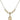 Saint Jerome Crystal Necklace | 1/2 inch | 4mm Beads   14kt Gold Filled