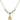 Saint Sophia Crystal Necklace | 1/2 inch | 4mm Beads   14kt Gold Filled