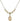 Saint Sophia Crystal Necklace | 1/2 inch | 4mm Beads   14kt Gold Filled