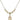 Saint Ambrose Crystal Necklace | 1/2 inch | 4mm Beads   14kt Gold Filled