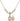 Saint Sebastian Crystal Necklace | 1/2 inch | 4mm Beads   14kt Gold Filled