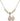 Saint Sebastian Crystal Necklace | 1/2 inch | 4mm Beads   14kt Gold Filled