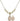 Saint Sebastian Crystal Necklace | 1/2 inch | 4mm Beads   14kt Gold Filled