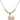 Saint Sebastian Crystal Necklace | 1/2 inch | 4mm Beads   14kt Gold Filled