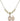 Saint Sebastian Crystal Necklace | 1/2 inch | 4mm Beads   14kt Gold Filled