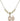 Saint Sebastian Crystal Necklace | 1/2 inch | 4mm Beads   14kt Gold Filled