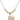 Saint Sebastian Crystal Necklace | 1/2 inch | 4mm Beads   14kt Gold Filled