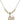 Saint Sebastian Crystal Necklace | 1/2 inch | 4mm Beads   14kt Gold Filled
