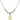 Saint Sebastian Crystal Necklace | 1/2 inch | 4mm Beads   14kt Gold Filled