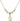 Saint Sebastian Crystal Necklace | 1/2 inch | 4mm Beads   14kt Gold Filled
