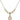 Saint Sebastian Crystal Necklace | 1/2 inch | 4mm Beads   14kt Gold Filled